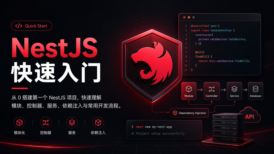 Nestjs快速入门